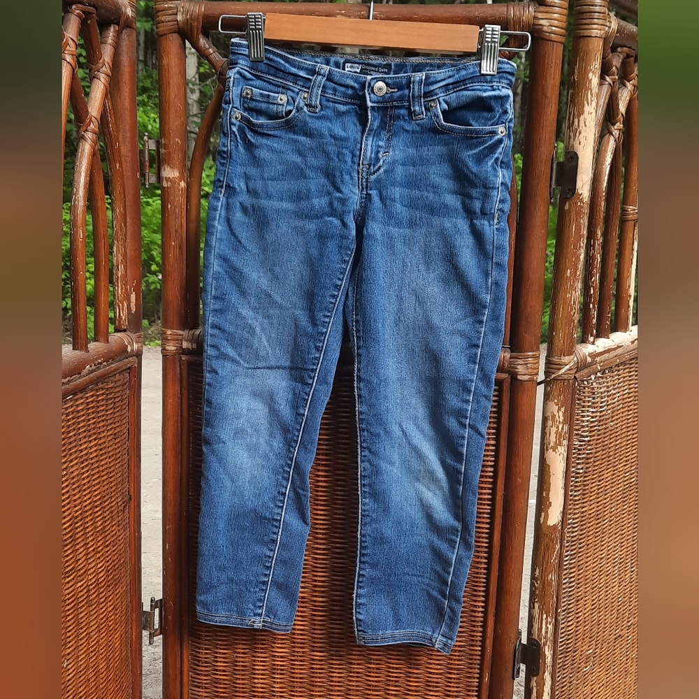 Levi's Stright Leg Blue Jeans